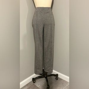 Croft & Barrow elastic mini houndstooth dress pants size S